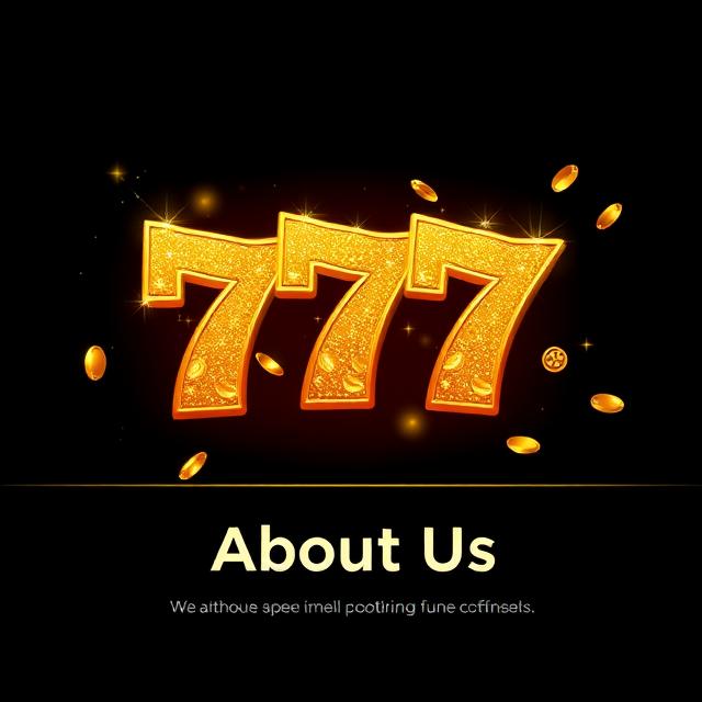 Gouden 777 jackpot symbolen met glitter